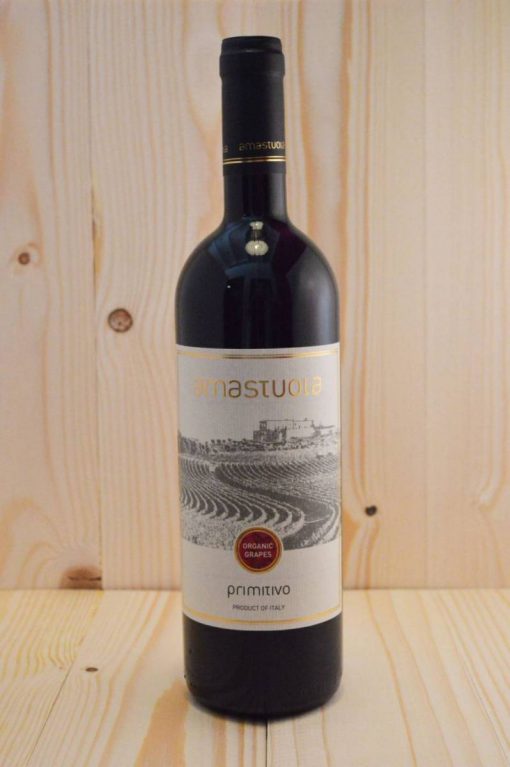 Amastuola Primitivo - biologische Italiaanse rode wijn