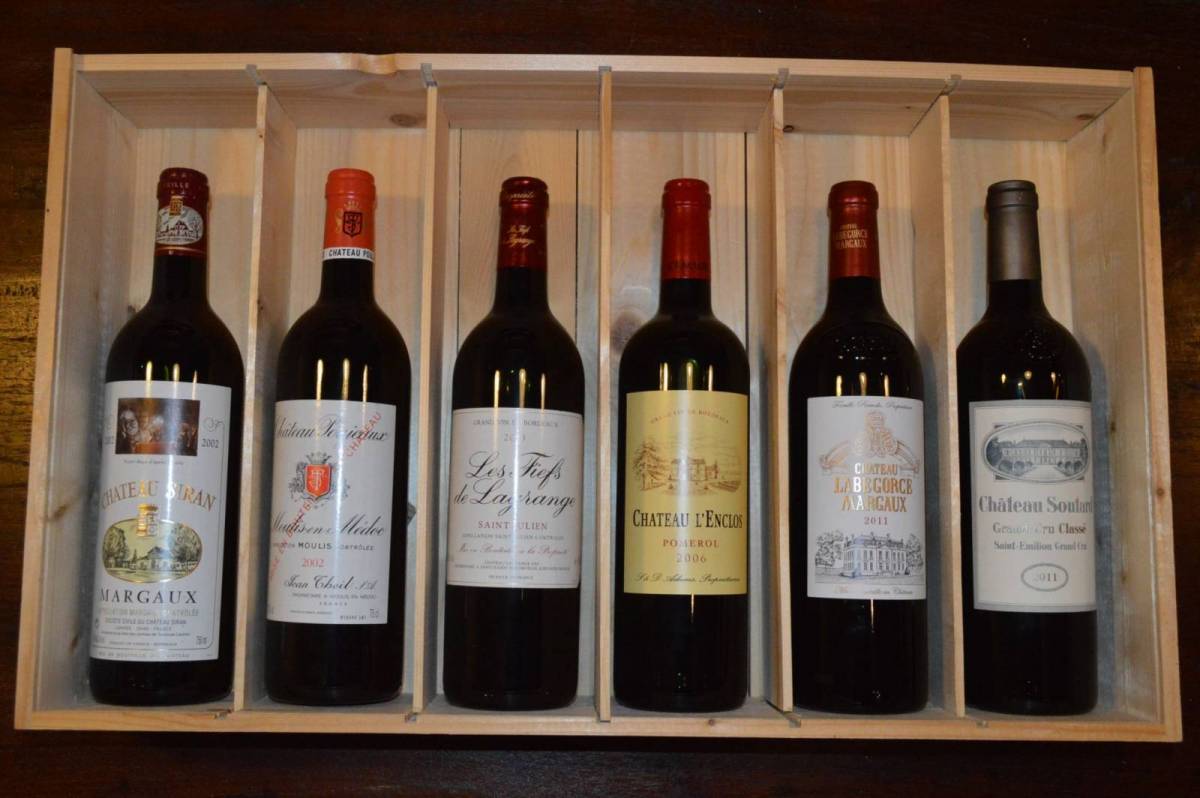 Duplicaat Emulatie teleurstellen Luxe wijncadeau met 6 Bordeaux topwijnen