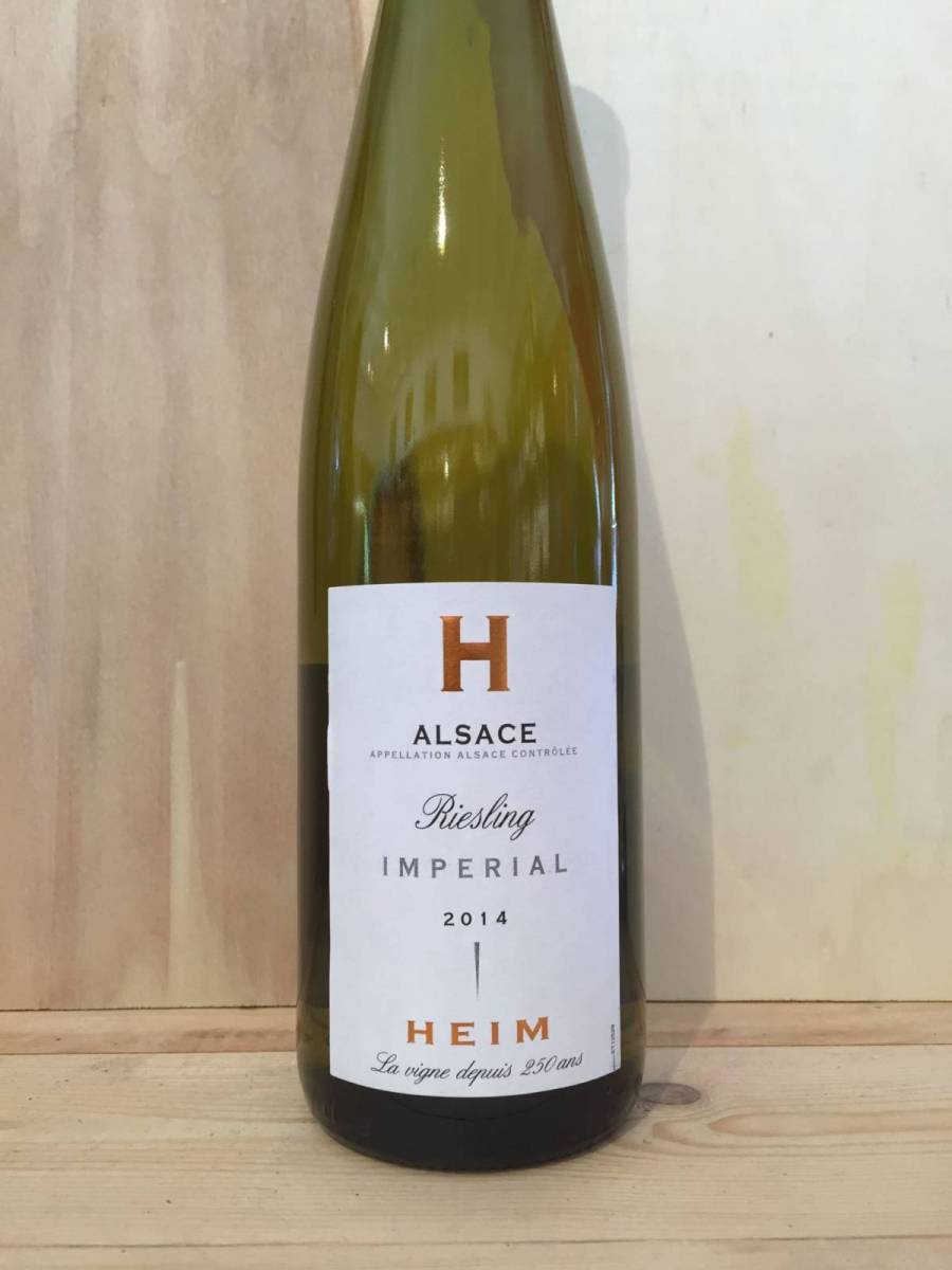 Heim Alsace Riesling Imperial - Mooi frisse Riesling uit de Elzas
