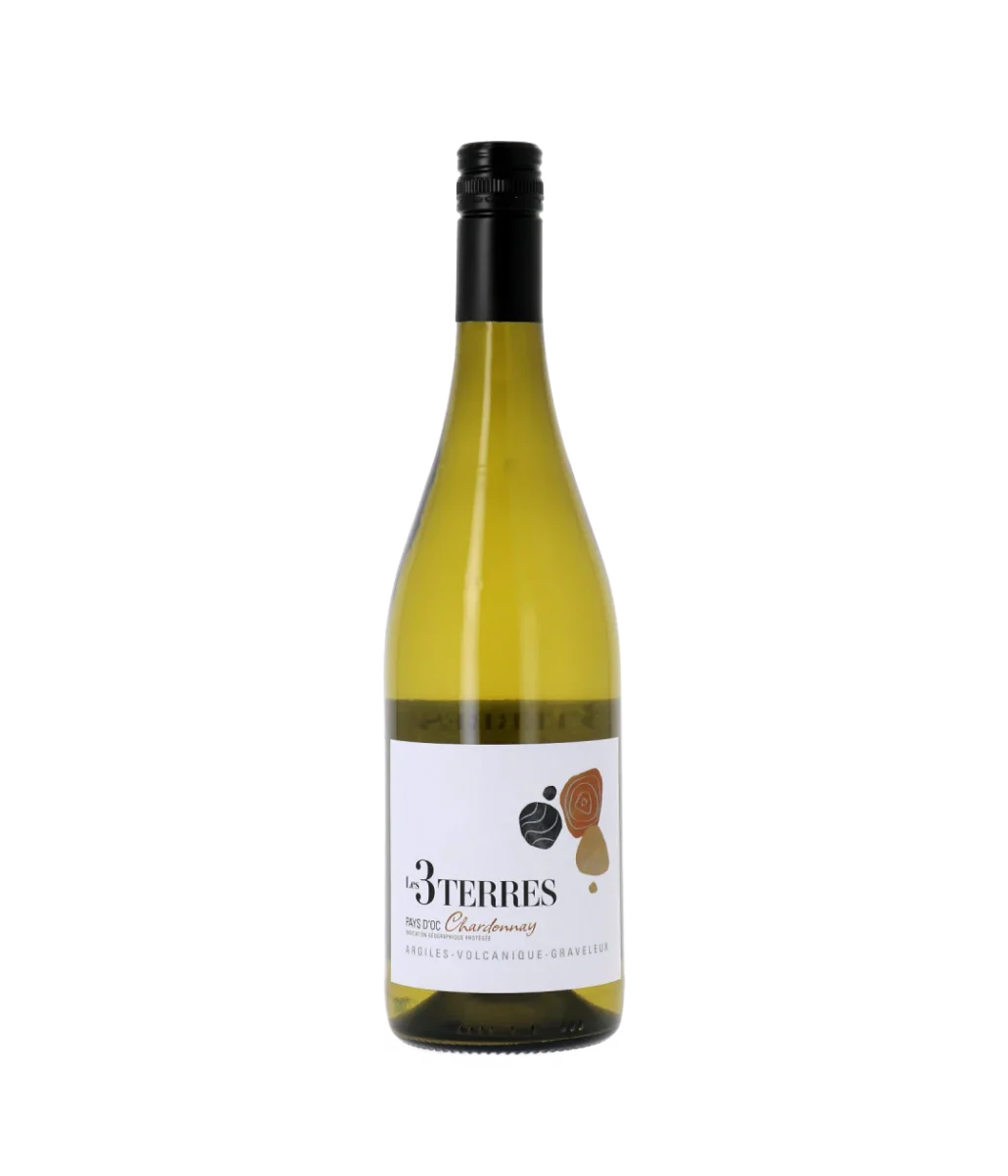 Les 3 Terres – Chardonnay | Pays d’Oc, Frankrijk